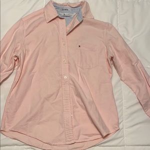 Tommy Hilfiger Pink Button Up